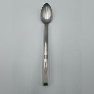 LE CREUSET Stainless Steel Serving Spoon Metal Used Hanging
